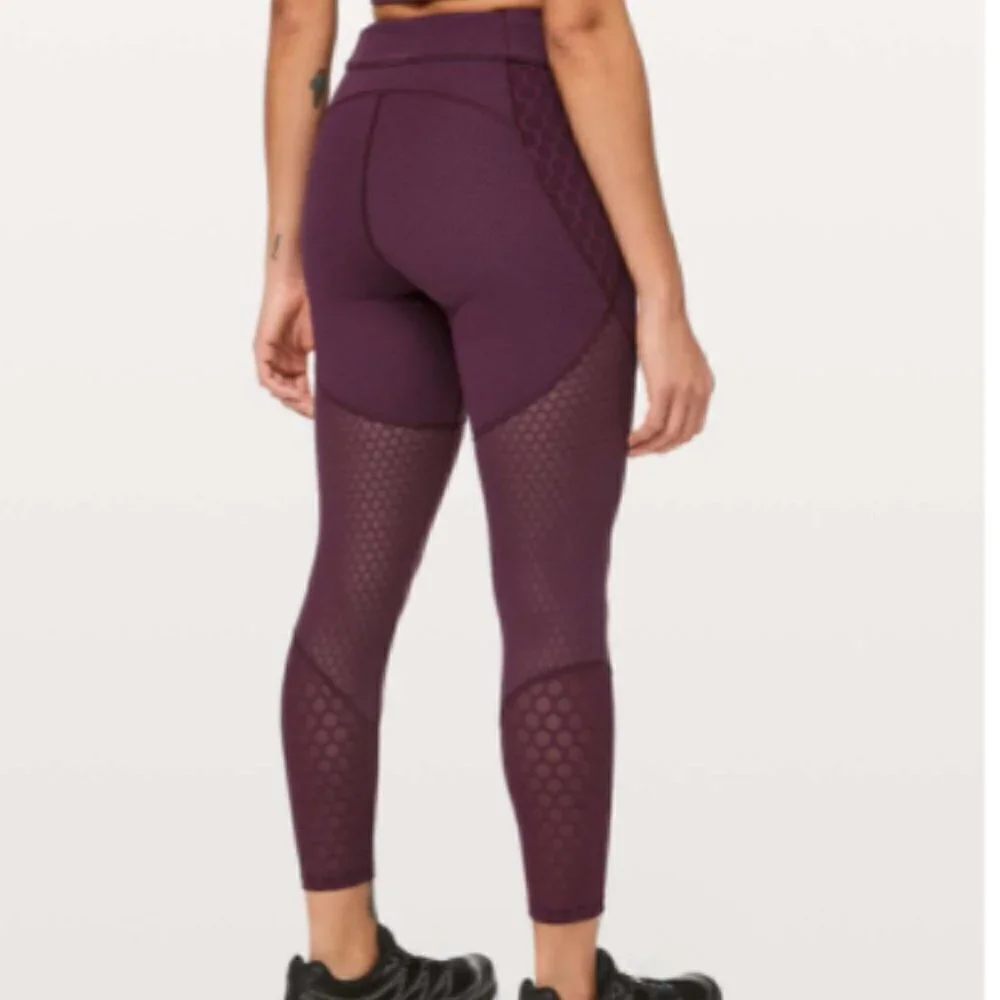 Lululemon Geo Tight 28" *lululemon lab Plum - Picture 2 of 9
